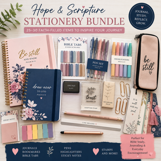Hope & Scripture Stationery Bundle